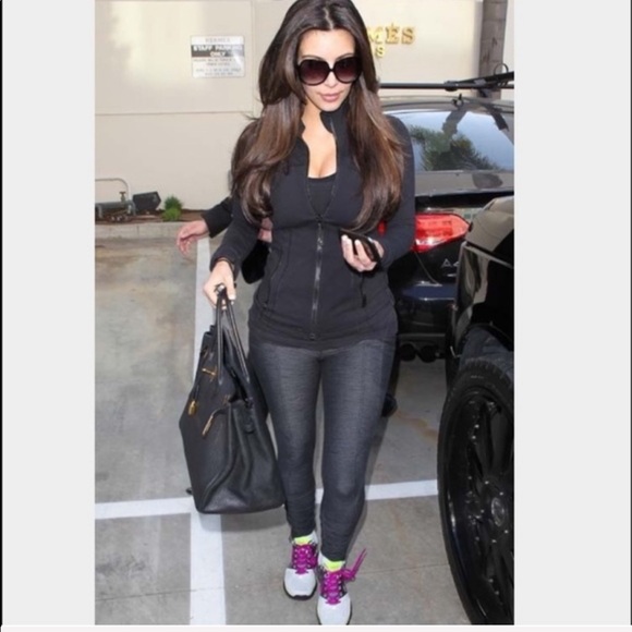 kim kardashian lululemon jacket